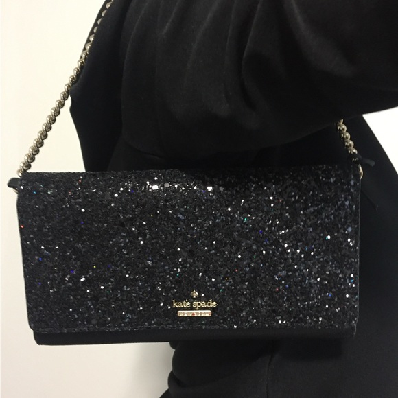 Kate spade glitter purse, clutch, wallet NEW - Picture 5 of 8